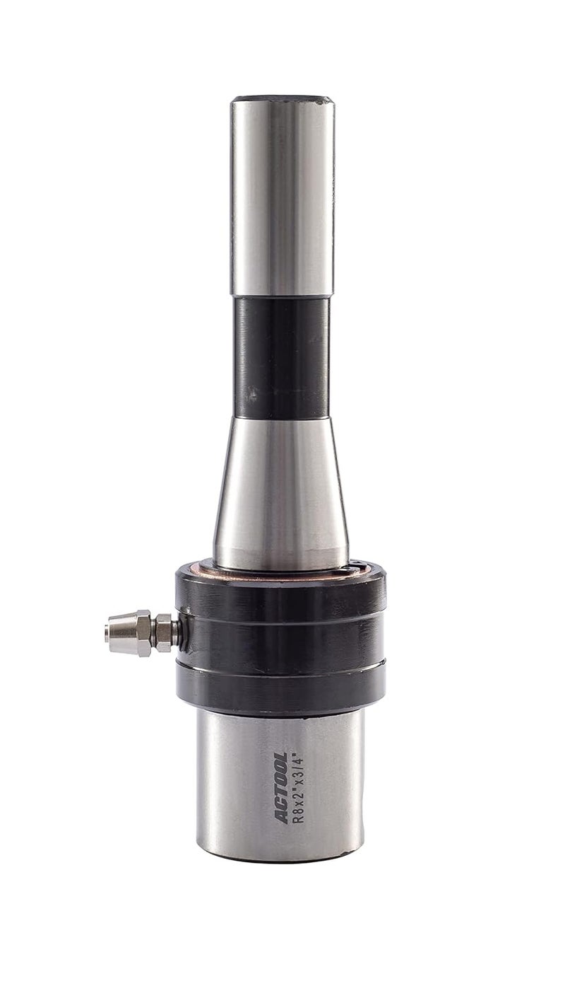 ACTOOL ANNULAR Cutter Arbor R8 to 3/4'' Weldon Shank with Internal Coolant - Image 1